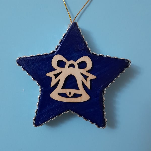 Bauble - star with bell