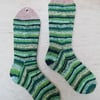 Hand knitted socks, MEDIUM, size 5-7