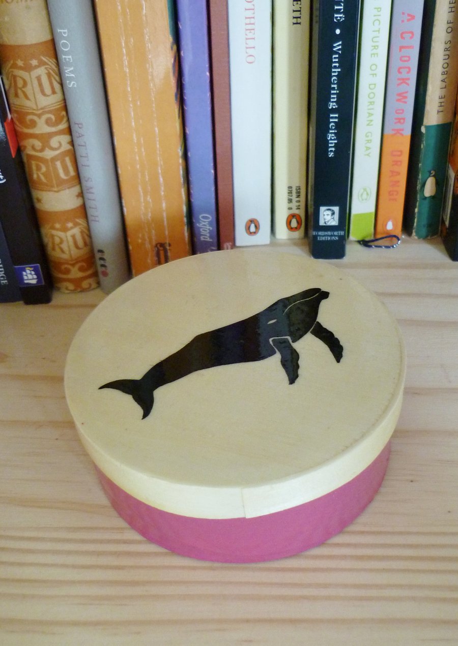 Free Postage - Pink Whale Box