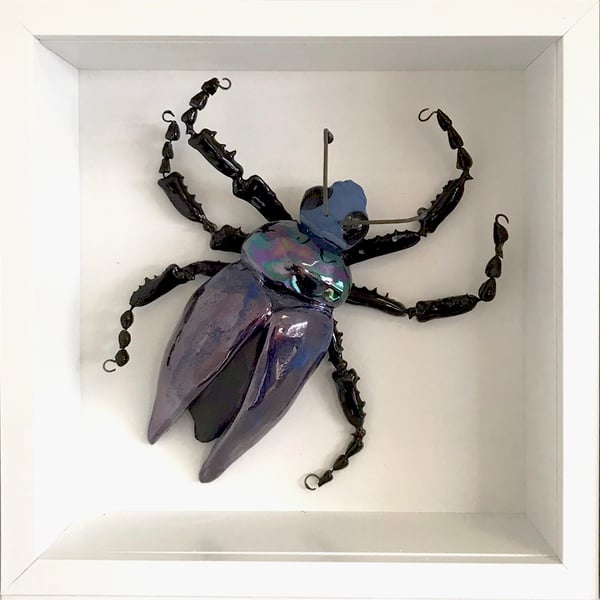 Ceramic Porcelain Bug - Raquel