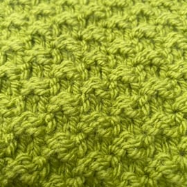 Dog Jumper with a Roll Neck in Double Moss Stitch - Large Size