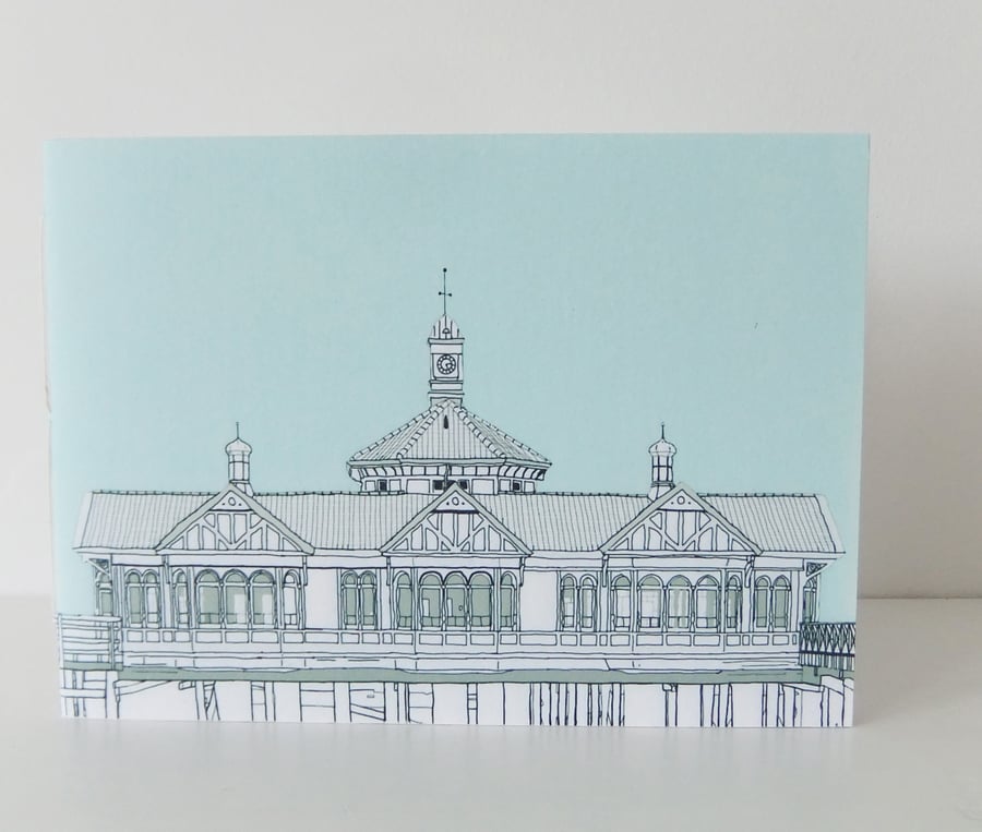 Handmade notebook - Dunoon Pier 
