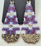 Beautiful beaded drop earrings