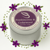 Frankincense & Cedarwood Aromatherapy Tin Candle