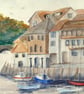 Looe, Cornwall original painting watercolour and gouache - Image 7