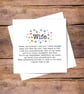 Wife Anniversary Personalised Card - valentines, Birthday, I Love You - Image 1