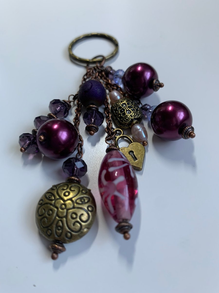 Bag charm adornment