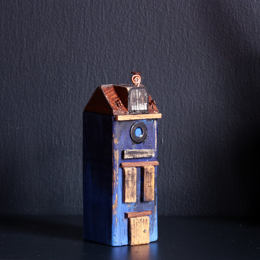 Wonky Buildings, Amsterdam Driftwood Art