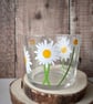 Daisy Glass Mug, Floral Glass Mug, Spring Flower Cup, Botanical Gift - Image 2