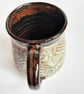 Mug Brown Glazed  - Hand Thrown Stoneware Ceramic Mug  - Image 5