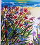 A4 Art Print: Coastal Flowers - Image 2