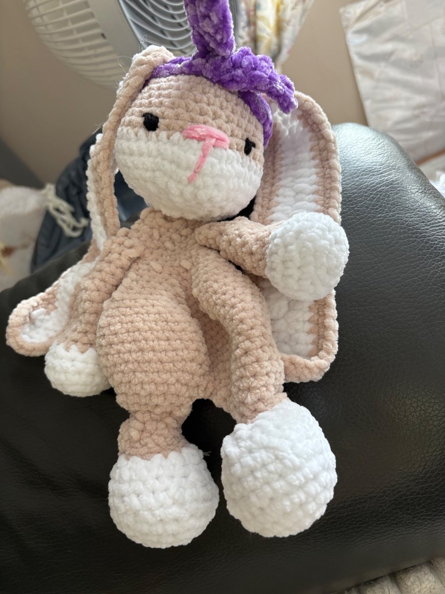Image of Brand new rabbit baby comforter