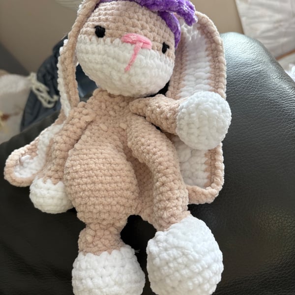 Brand new rabbit baby comforter