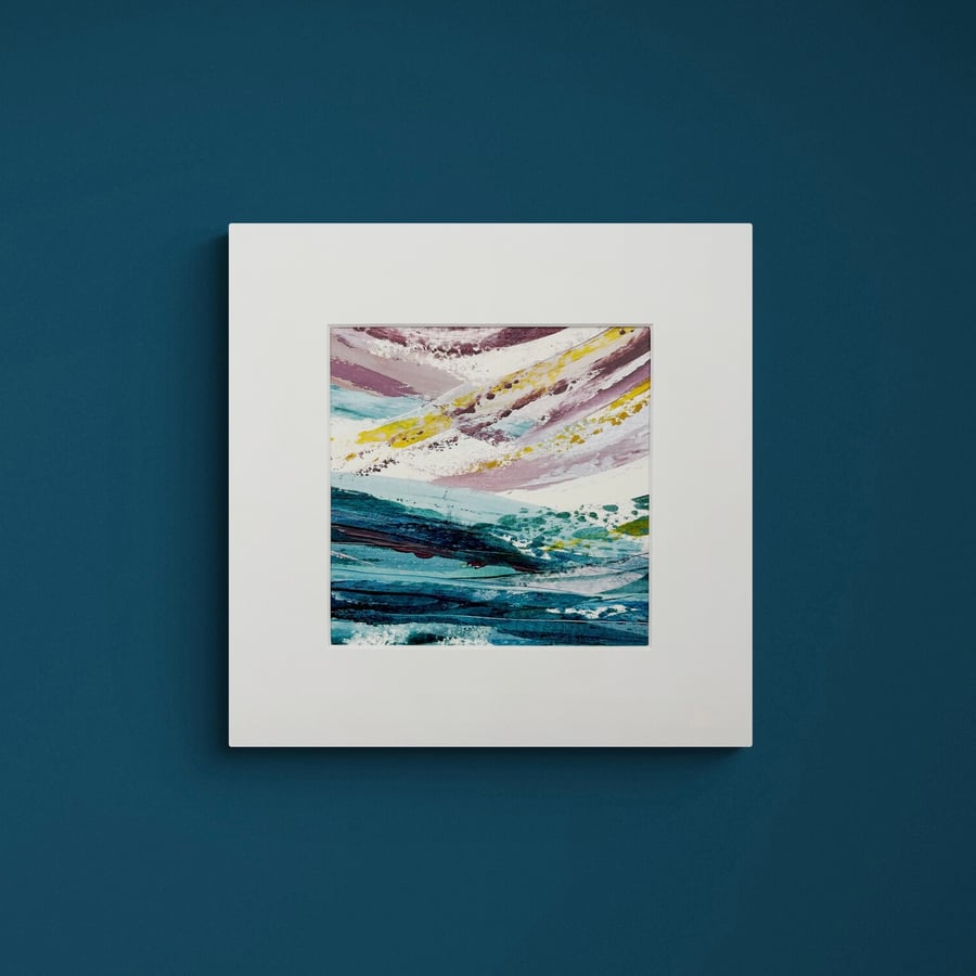 Perfectly Imperfect Original Seascape Painting - Sample 218