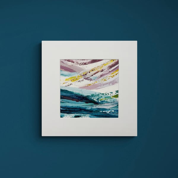 Perfectly Imperfect Original Seascape Painting - Sample 218