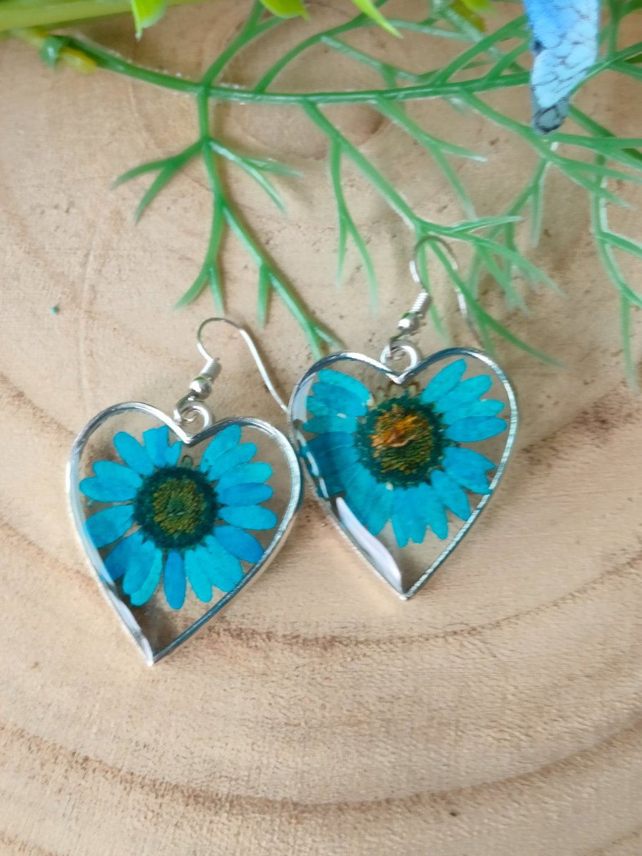 Pressed flower Earrings
