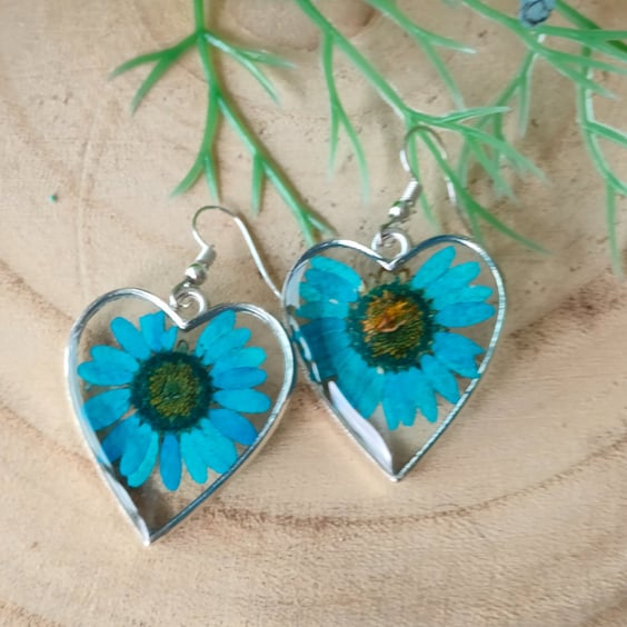 Pressed flower Earrings