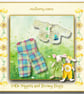 Checked Dungarees to fit the Little Nippers and Bunny Hugs  - Image 2
