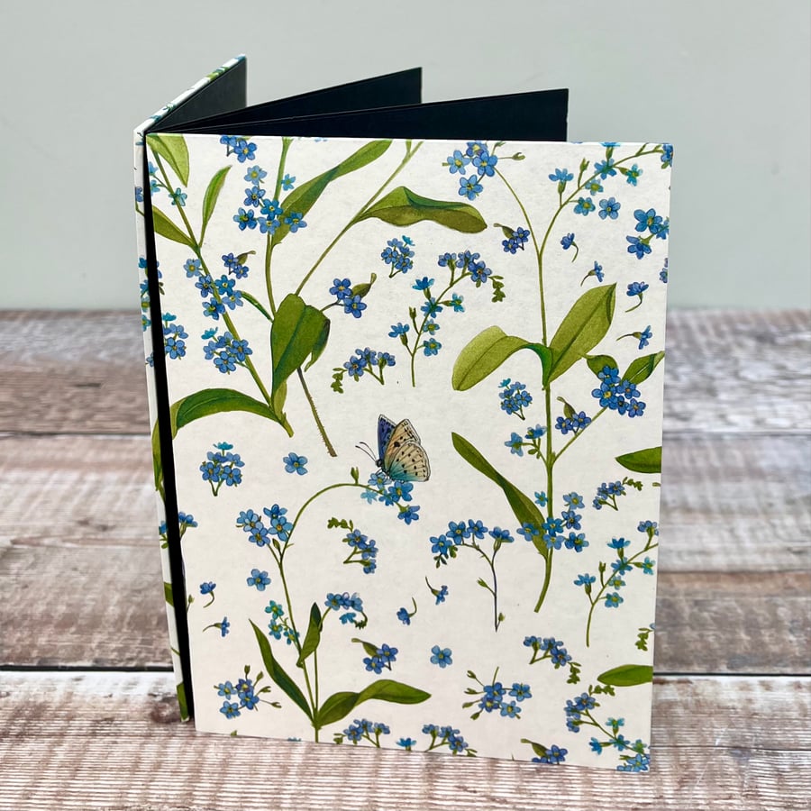 Forget Me Nots Concertina Photo Album