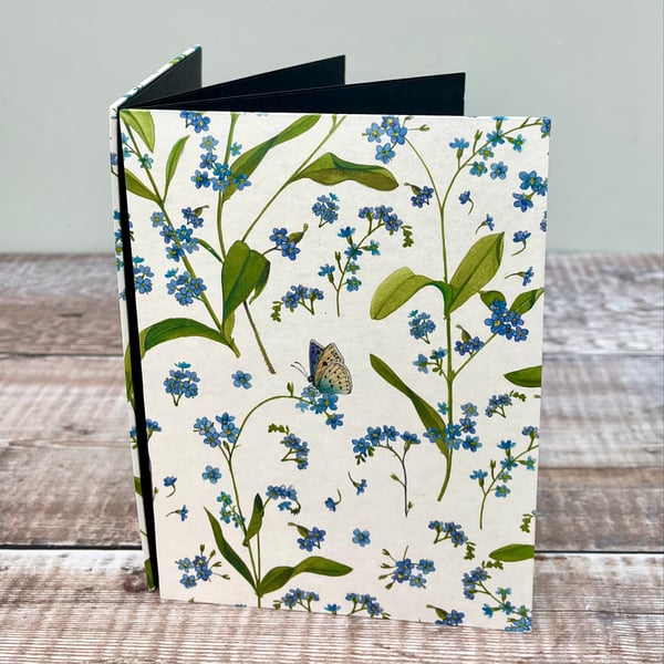 Forget Me Nots Concertina Photo Album