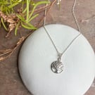 Sterling Silver Tree of Life Pendant on 40cm Rope Chain