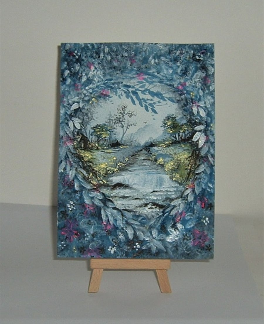 SALE ITEM...reduced price original art watercolour painting ( ref F 925 )