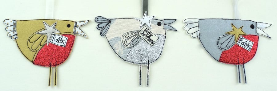 Robin Christmas Decoration