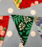  Mini Cotton Fabric Bunting  - Image 2