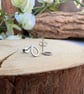 Handmade Silver Dewdrop Earrings - Image 9