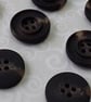 18mm 28L polyester Tortoise Shell Buttons DESIGNER - Image 5