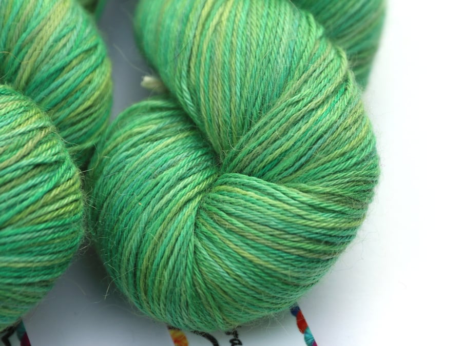 SALE: Seedlings - Silky baby alpaca 4 ply yarn
