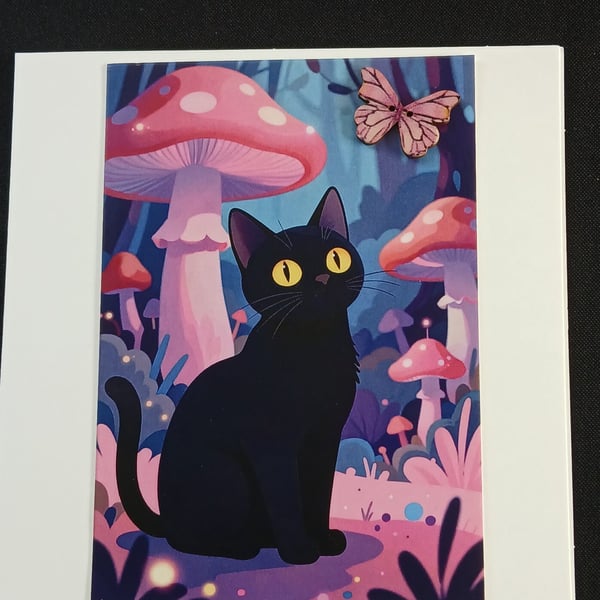Handmade blank card 