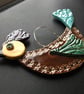 Patterned bird - ceramic decoration - Image 2