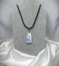 Raw Kyanite Pendant Necklace - Image 1