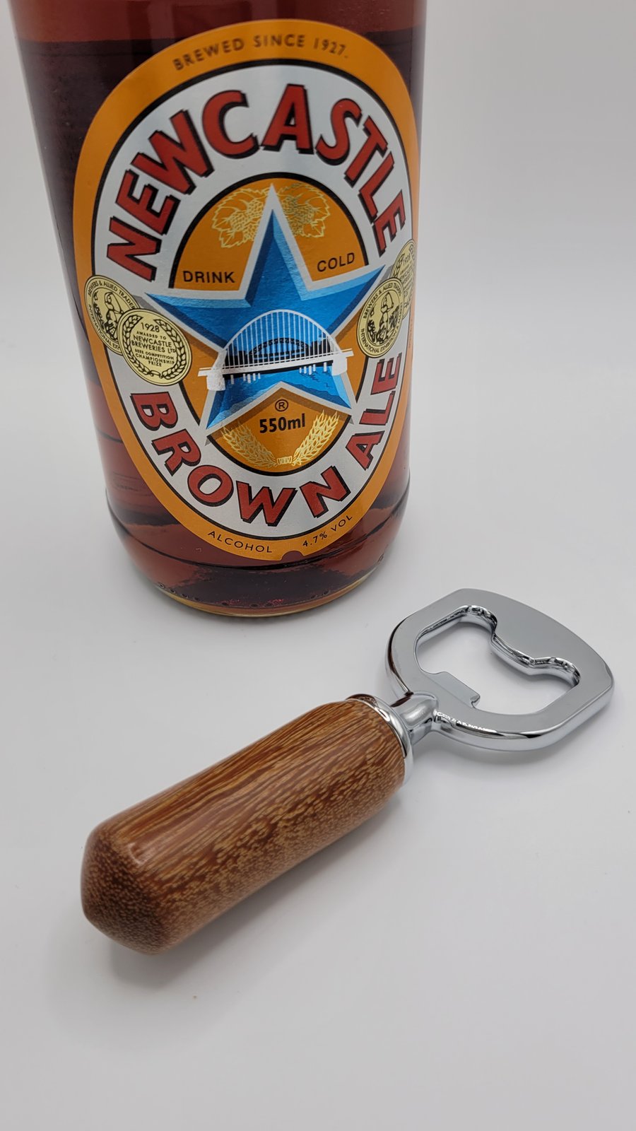 Luxury Hand Turned Wooden Bottle Opener