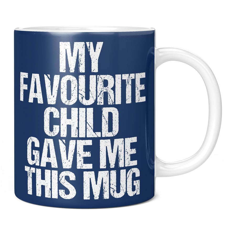 My Favourite Child Gave Me This Mug, Funny Gift, Gift for Dad, Dad Gift, Coffee 