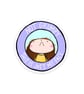 I am not grumpy this is just my face sticker. - Image 2