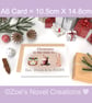 Christmas Card, Eat, Drink & be HAIRY A6 10.5cm x 14.8cm - Image 7
