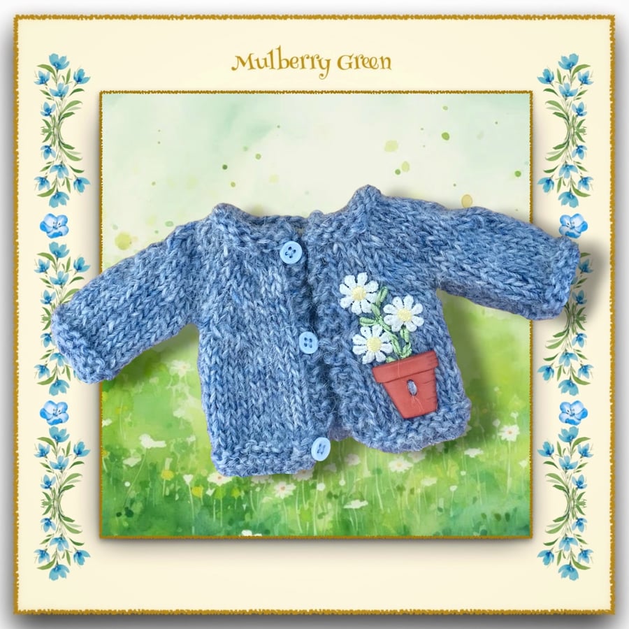 Pot of Daisies Cardigan 