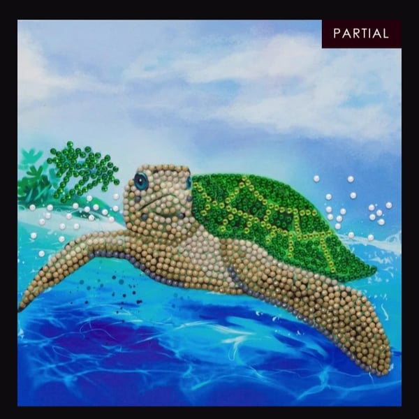 Turtle craft buddy diamond painting kit