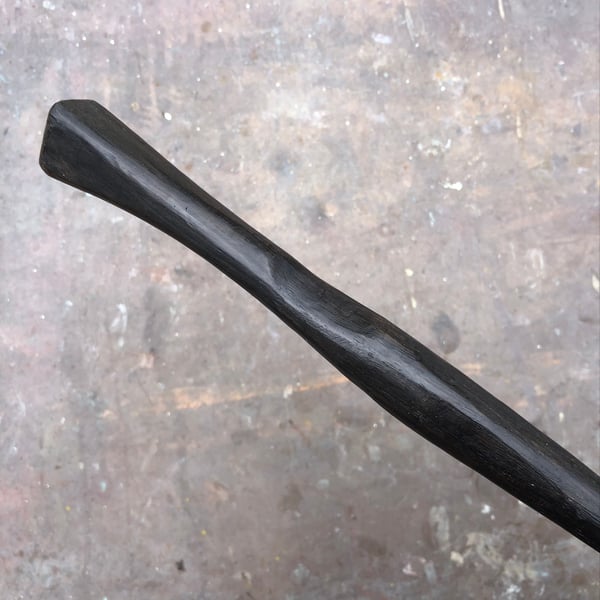 Bog Oak Pagan Wand