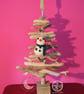 Handfelted Snowman Christmas Decoration  - Image 2