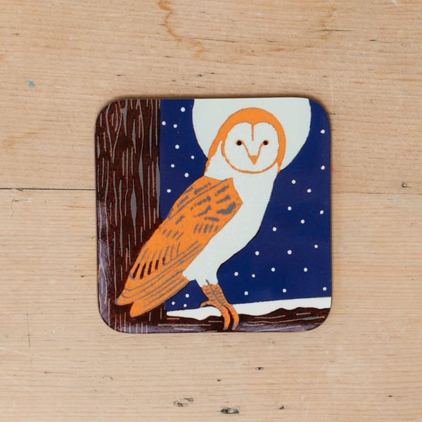 Coaster, Bird Coaster, Owl Coaster