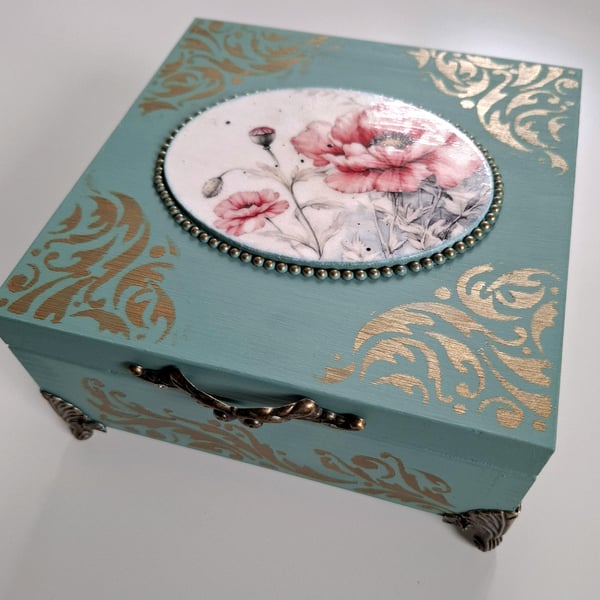 Trinket Keepsake Box, Jewellery Storage