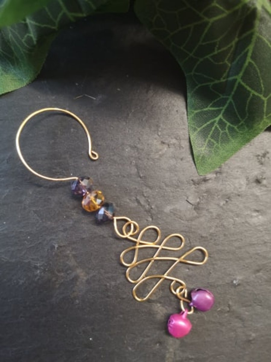 Christmas Glasses Charm, Tree decoration