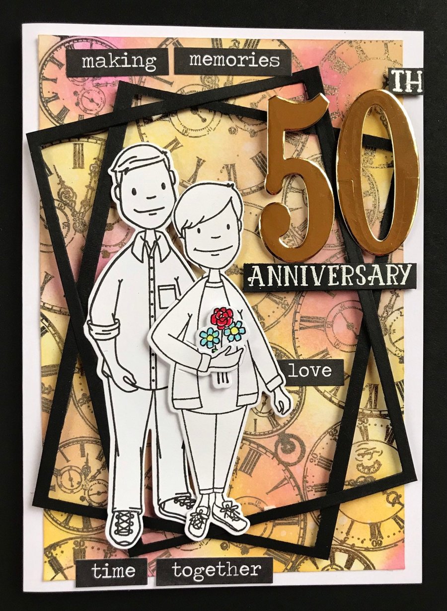 Anniversary "Time Together" Card 