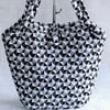 Bucket bag, shoulder bag, tote bag monochrome 