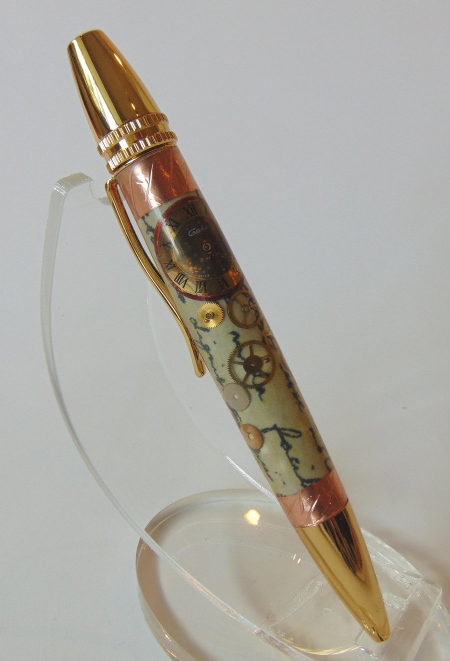 Gold Steampunk Pen (12)