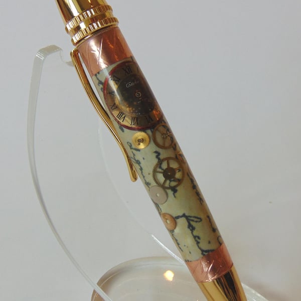 Gold Steampunk Pen (12)