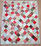 Berries and Roses Luxury Quilted Throw - Image 2
